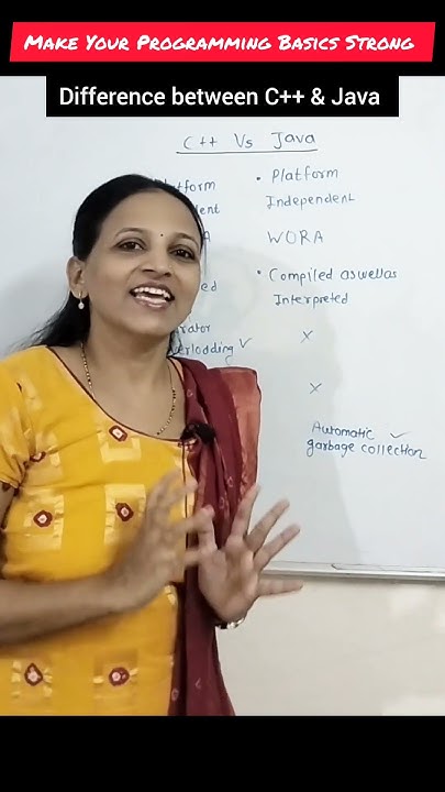 Difference between C++ & Java #shorts - YouTube