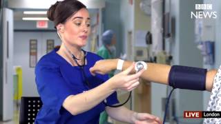 Nurse Interrupted During Bbc Interview