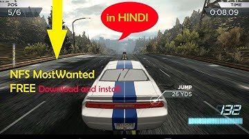 [100% proof] How to download~NEED FOR SPEED MOST WANTED~ FREE and complete installation guide