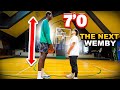 I 1v1d a 70 nba prospect from africa  he might be the next wemby