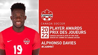 2022 Canada Soccer Player of the Year - Alphonso Davies