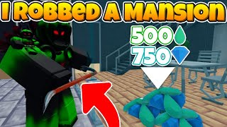 I ROBBED a MANSION in Roblox BedWars...