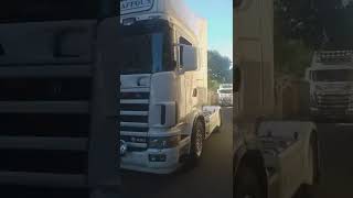 transport raffoux scania 164l open pipe scania r580 et scania s500 siflet turc