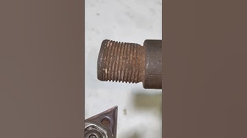 Repair thread#cuttingtools#cnctools #carbide #cncmachining #cnc