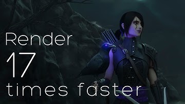 How to render 17 times faster with Blender Cycles