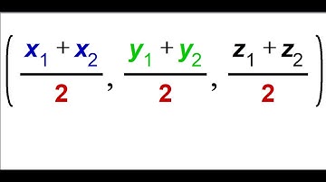 Finding the midpoint of a segment in three dimensional space