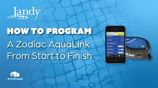 Program a Zodiac Aqualink from Start to Finish screenshot 4