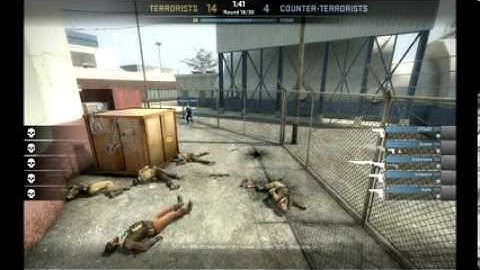 Ace Nade Stack on Nuke - Counter-Strike: Global Offensive