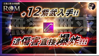 【ROM:王權之憶】5.2 +12紫武入手！傷害爆炸性提升！收藏品1800完成！《收紅紫護衛!!》#台韓 #롬 #ROM王權之憶 #王權之憶 #天堂M｜DingDing