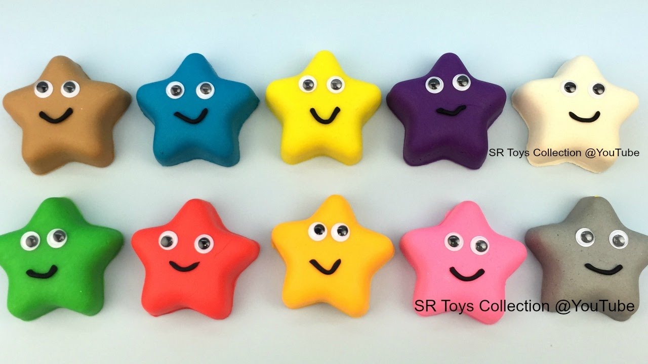 play doh star