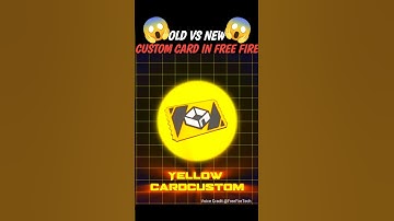 Old Vs New Custom Card In Free Fire😱 #shorts #freefire #trending #freefiremax #freefireshorts #ff
