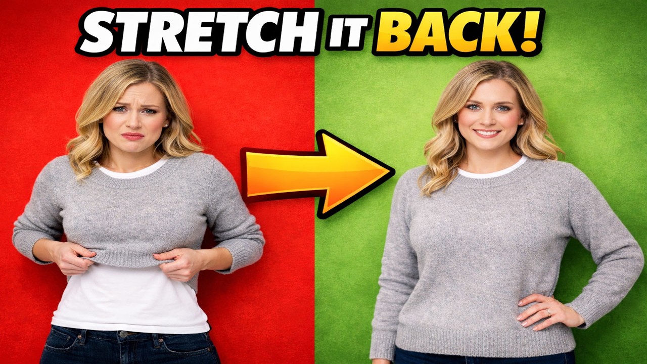 Un-Shrink Your Clothes in Minutes – Genius Trick You NEED to Try!