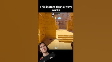 How to flash B-main on Anubis in cs2 ? #cs #faceit #csgo #donk #flashbang #flash #grenade