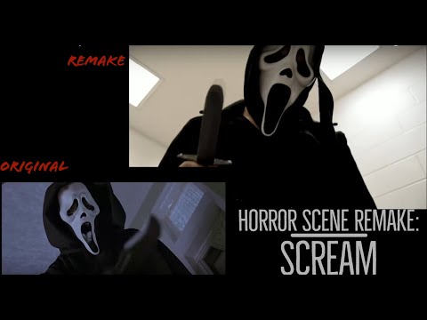 Horror Scene Remake: Scream