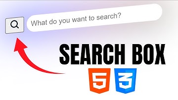 ✅ Como hacer una barra de búsqueda con efecto hover con html y css - Facil