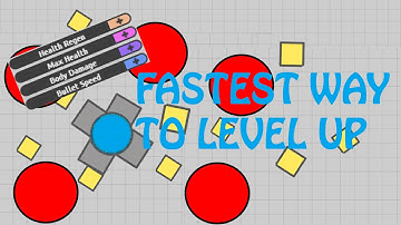 Diep.io - FASTEST WAY TO LEVEL UP - DESTROYER EPIC GAMEPLAY TUTORIAL (Diep.io/Diepio)
