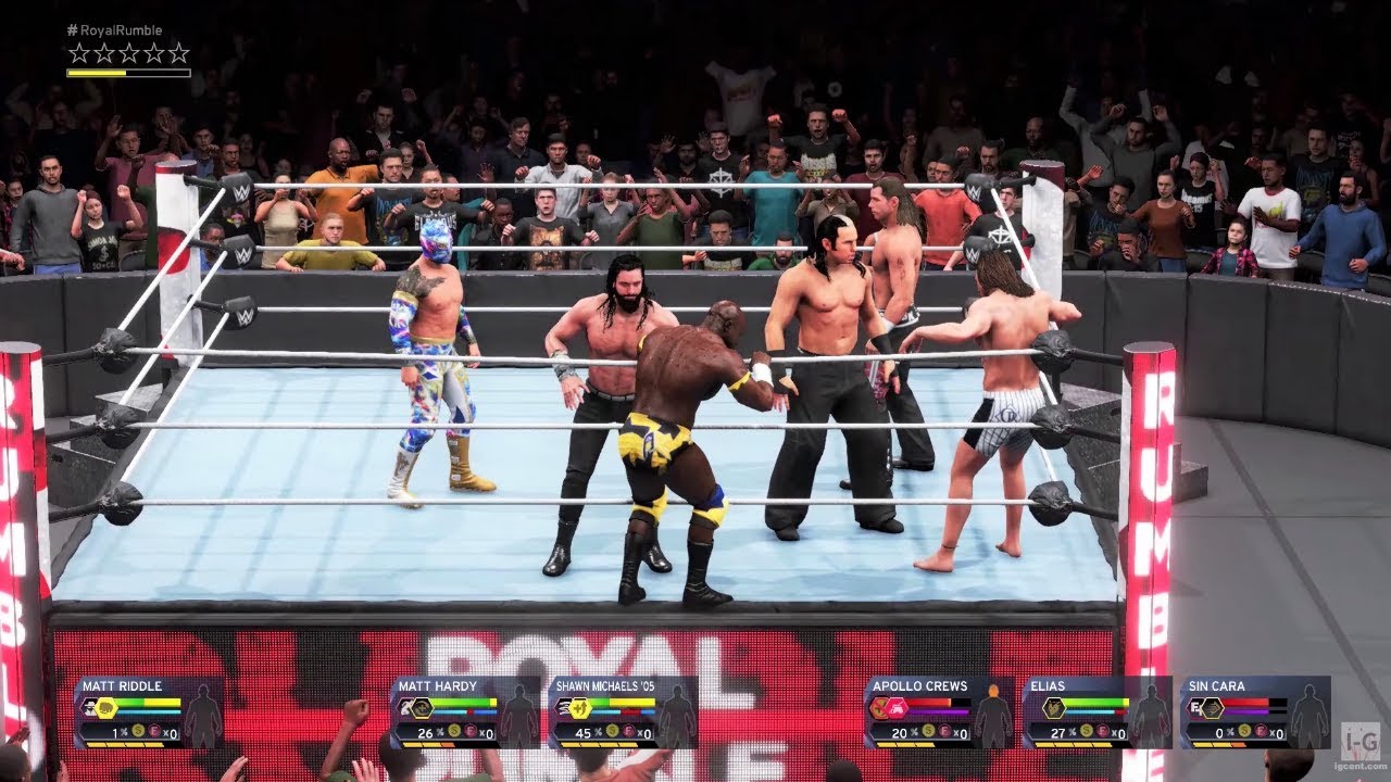 WWE 2K20 30 Man Royal Rumble Match (1080p60fps) YouTube