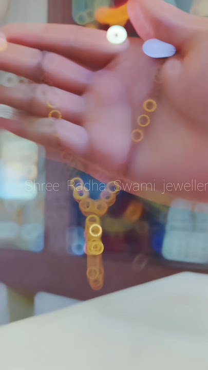 Gold Beautiful Black pearl Chain necklace design || gold || necklace|| #shorts #viral #jewellery