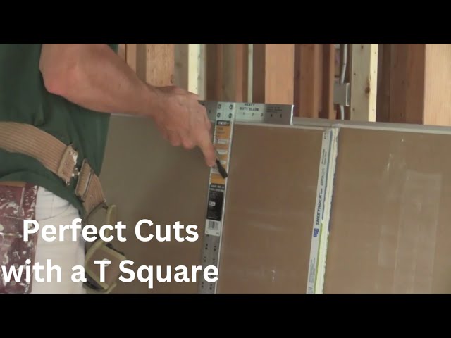 What's the deal with the 6” side of a drywall t square? : r/Tools