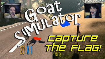 Goat Simulator MULTIPLAYER -- Capture the Flag!!