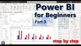 03. Power BI Tutorial For Absolute Beginners - Step by Step - Part 3