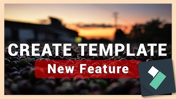 Create & Save Custom Template | Filmora 13 Tutorial