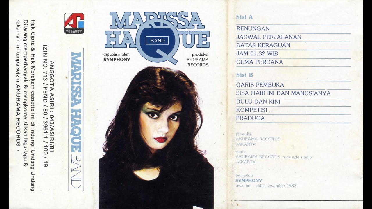 Marisa Haque - Jadwal Perjalanan