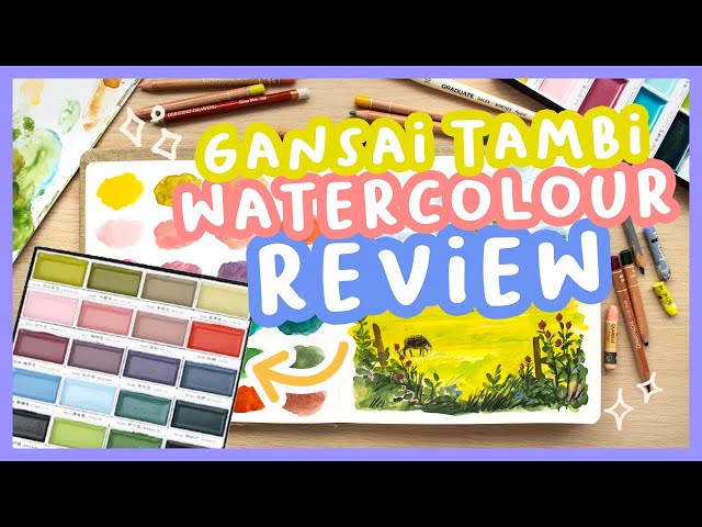 Primary Painting (ft. Gansai Tambi Watercolors)!! 