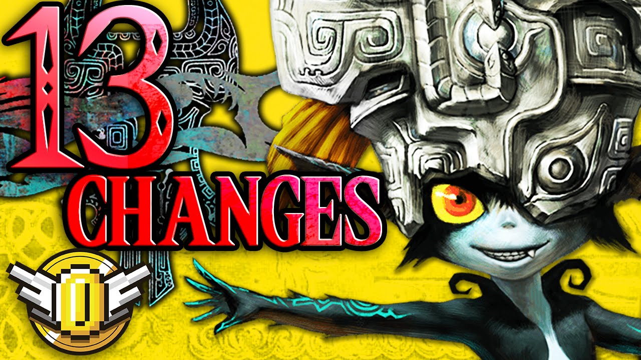 13 Changes In The Legend Of Zelda: Twilight Princess Hd - Super Coin Crew