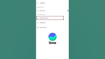 groww app password change kaise kare 2024 | grow app password problem| grow app password forget#grow