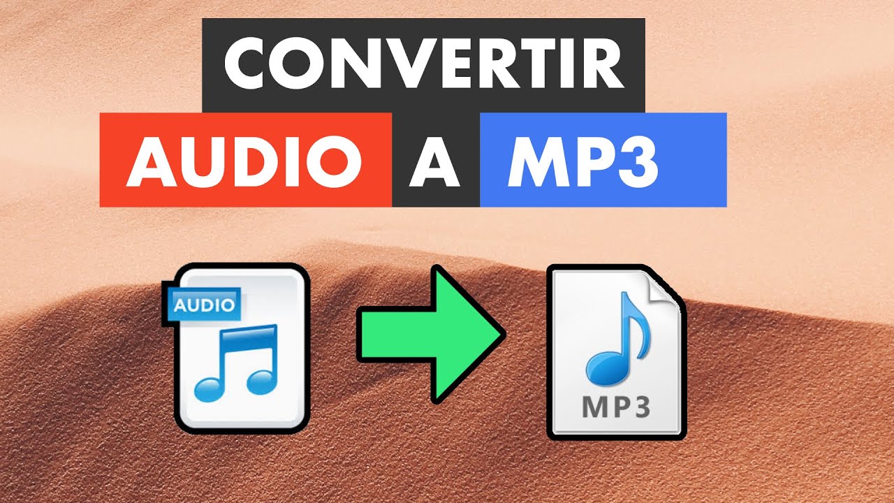 CÓMO CONVERTIR CUALQUIER AUDIO A MP3 SIN PROGRAMAS EN PC, IPHONE - YouTube