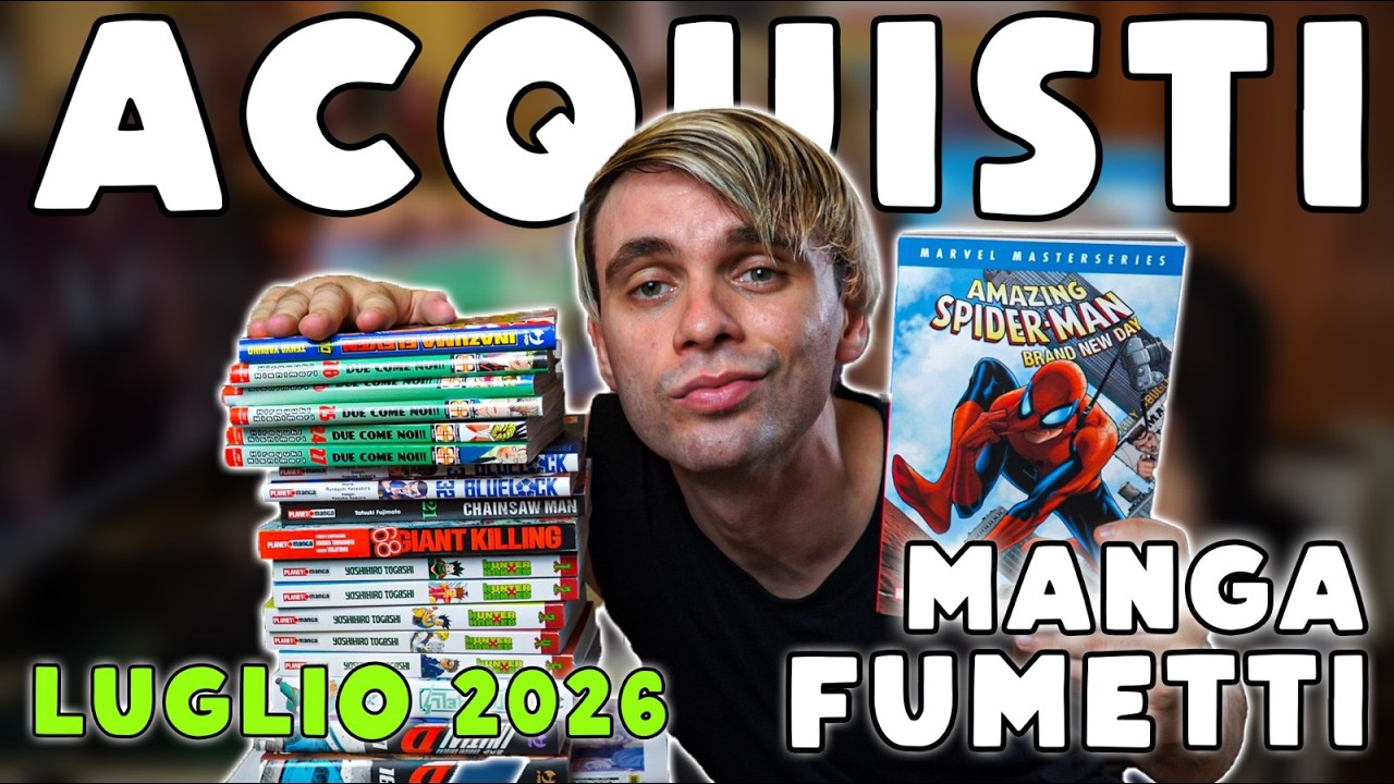 ACQUISTI Manga&Fumetti LUGLIO 2026