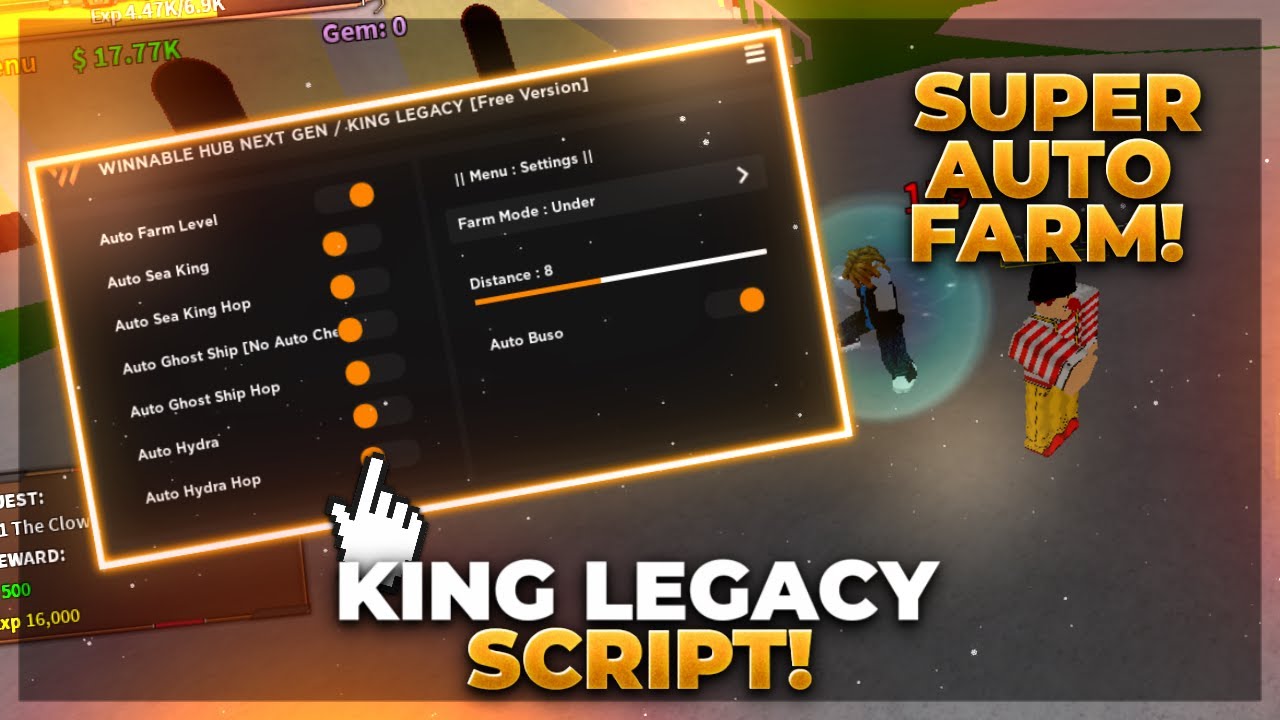 King Legacy Script (December 2023) - Droid Local