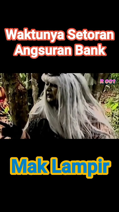 Mak Lampir Galau Waktunya Setor Bank#Shorts