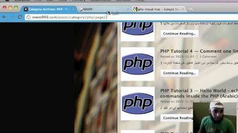 PHP & MySQL 1 - Introduction to MySQL & phpMyAdmin - Arabic