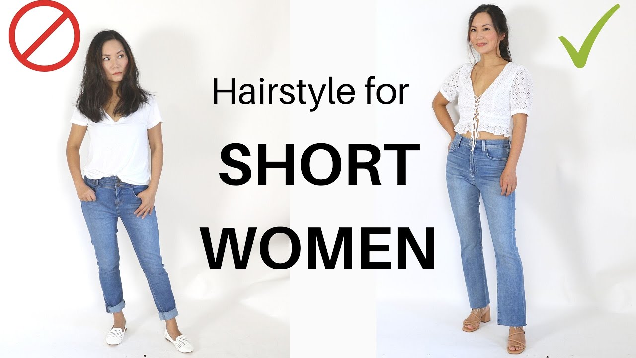 5 Best Hairstyles for Short Women - YouTube