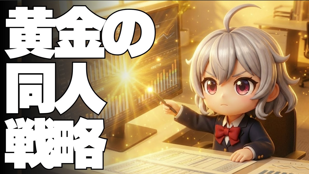 【DL同人】最新データから見つけた最強のDL同人戦略（同人とデータ 実践編）  [ お絵描き ]