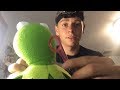 Turning my Kermit plush into a puppet