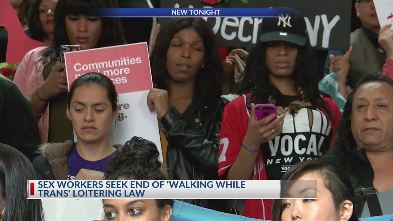 sex workers rallying