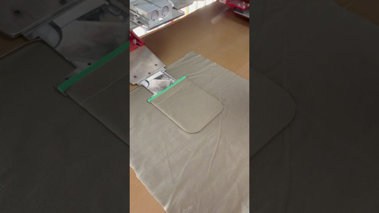 Automatic pocket setter machine 