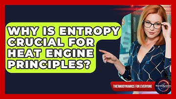 Why Is Entropy Crucial For Heat Engine Principles? - Thermodynamics For Everyone