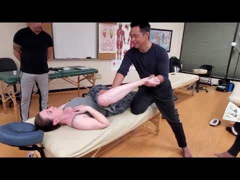 Thai massage glutes piriformis