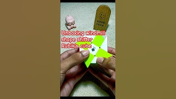 Unboxing drift windmill shape shifter Rubik