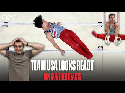 Ian Gunther Reviews U.S. Men's Podium Training✨ | Artistic Gymnastics World Championships 2025 🇺🇸