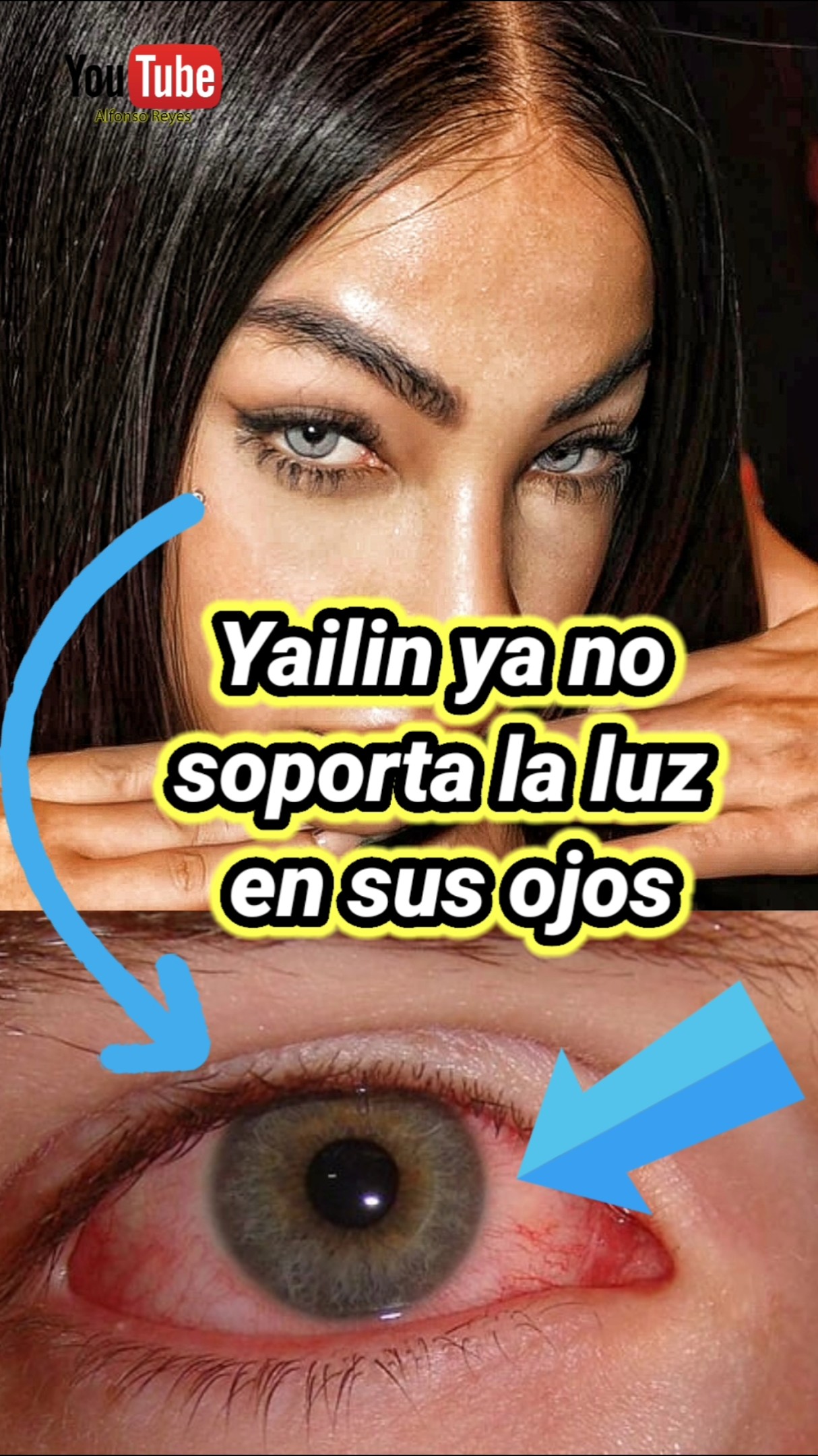 Yailin ya no soporta la luz en sus ojos. #yailin #yailinlamásviral