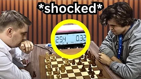 When Magnus Carlsen Arrived 2.30 Minutes Late For a 3 Minute Game