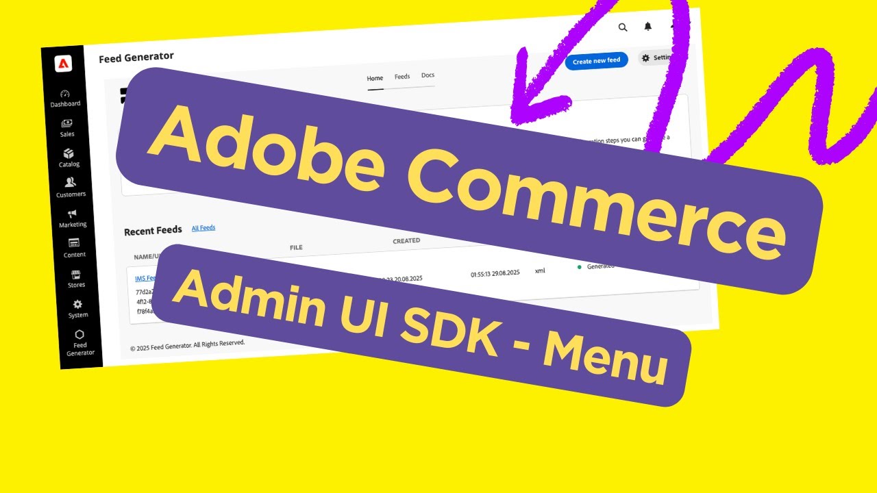 Adobe Commerce - Admin UI SDK. How to add new Menu item. - YouTube