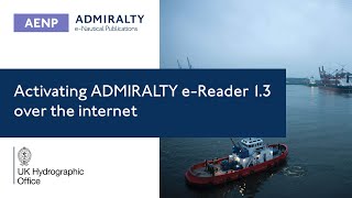 Activating ADMIRALTY e-Reader 1.3 over the internet screenshot 1