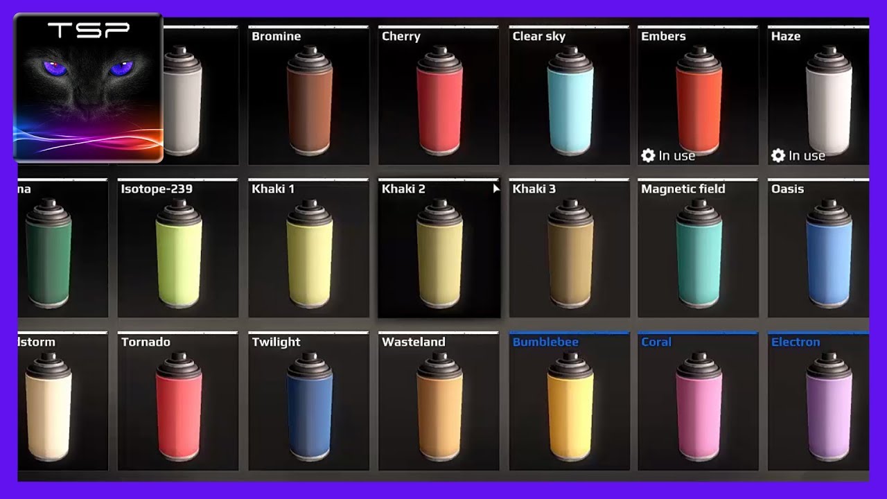 Crossout #76 - All Paints Tested on Vehicle [19.Sep.2017]