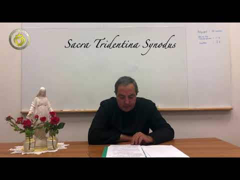 Sacra Tridentina Synodus Sacra Tridentina Synodus